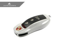 Kies-Motorsports AutoTecknic USA AutoTecknic Painted Key Remote Trim - Porsche (G1) Chalk