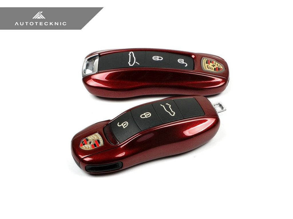 Kies-Motorsports AutoTecknic USA AutoTecknic Painted Key Remote Trim - Porsche (G1) Cherry Red