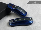 Kies-Motorsports AutoTecknic USA AutoTecknic Painted Key Remote Trim - Porsche (G1) Gentian Blue Metallic