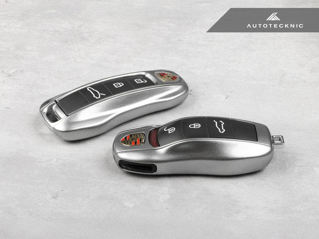 Kies-Motorsports AutoTecknic USA AutoTecknic Painted Key Remote Trim - Porsche (G1) GT Silver