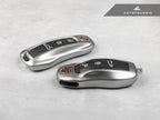 Kies-Motorsports AutoTecknic USA AutoTecknic Painted Key Remote Trim - Porsche (G1) GT Silver
