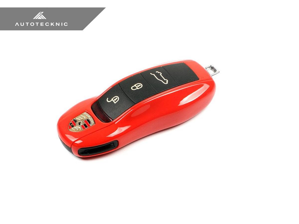 Kies-Motorsports AutoTecknic USA AutoTecknic Painted Key Remote Trim - Porsche (G1) Lava Orange