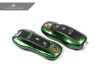 Kies-Motorsports AutoTecknic USA AutoTecknic Painted Key Remote Trim - Porsche (G1) Mamba Green