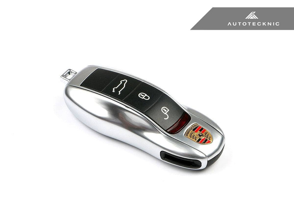 Kies-Motorsports AutoTecknic USA AutoTecknic Painted Key Remote Trim - Porsche (G1) Pearl Chrome