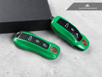 Kies-Motorsports AutoTecknic USA AutoTecknic Painted Key Remote Trim - Porsche (G1) Python Green