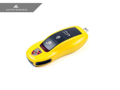 Kies-Motorsports AutoTecknic USA AutoTecknic Painted Key Remote Trim - Porsche (G1) Racing Yellow