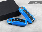 Kies-Motorsports AutoTecknic USA AutoTecknic Painted Key Remote Trim - Porsche (G1) Shark Blue