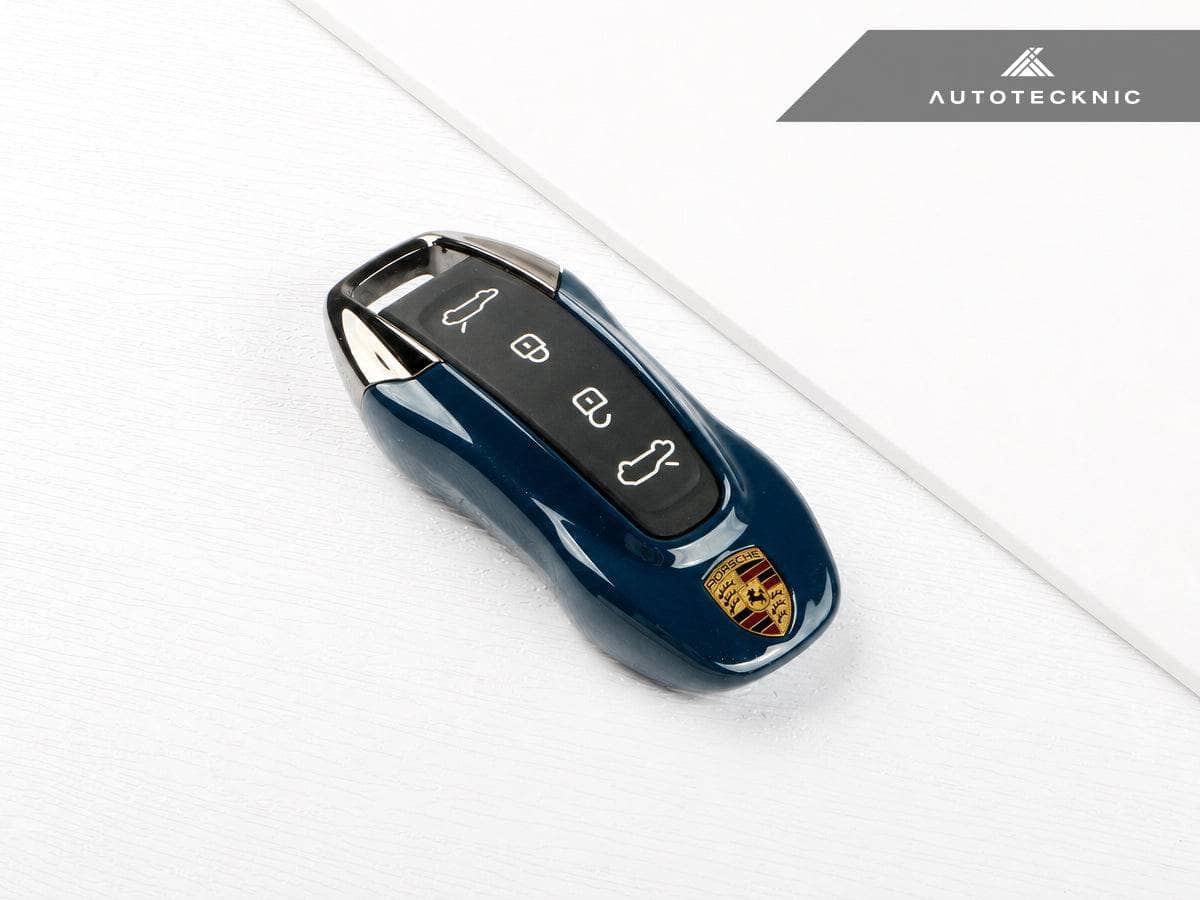 Kies-Motorsports AutoTecknic USA AutoTecknic Painted Key Remote Trim - Porsche Macan EV / Cayenne EV