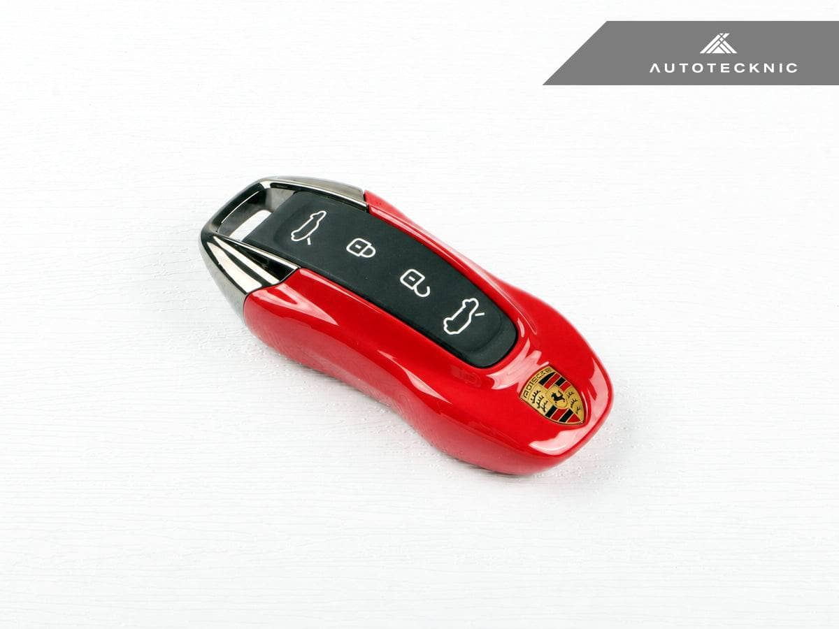 Kies-Motorsports AutoTecknic USA AutoTecknic Painted Key Remote Trim - Porsche Macan EV / Cayenne EV