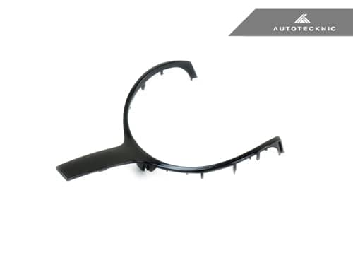 Kies-Motorsports AutoTecknic USA AutoTecknic Painted M-Sport Steering Wheel Trim - F22/ F30/ F32/ F06/ F12/ F13/ F15 X5 M-Sport Black Sapphire Metallic / F20 1-Series