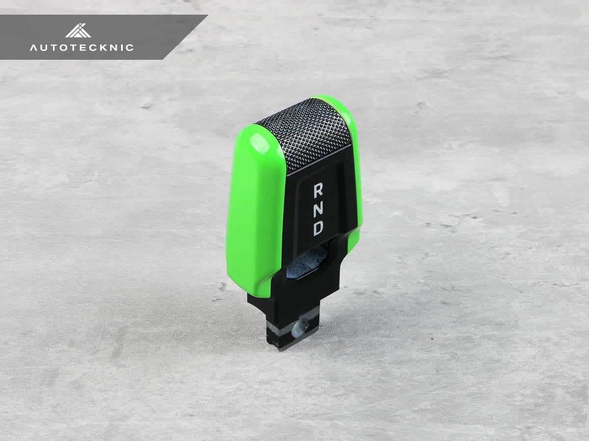 Kies-Motorsports AutoTecknic USA AutoTecknic Painted PDK Shift Lever Trim - Porsche 992 Lizard Green