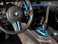 Kies-Motorsports AutoTecknic USA AutoTecknic Painted Steering Wheel Trim - F87 M2 | F80 M3 | F82/ F83 M4 | F10 M5 LCI | F06/ F12/ F13 M6