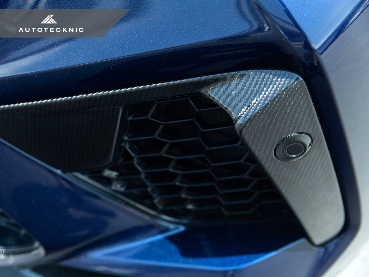 Kies-Motorsports AutoTecknic USA AutoTecknic Performance Dry Carbon Bumper Trim Set - F95 X5M