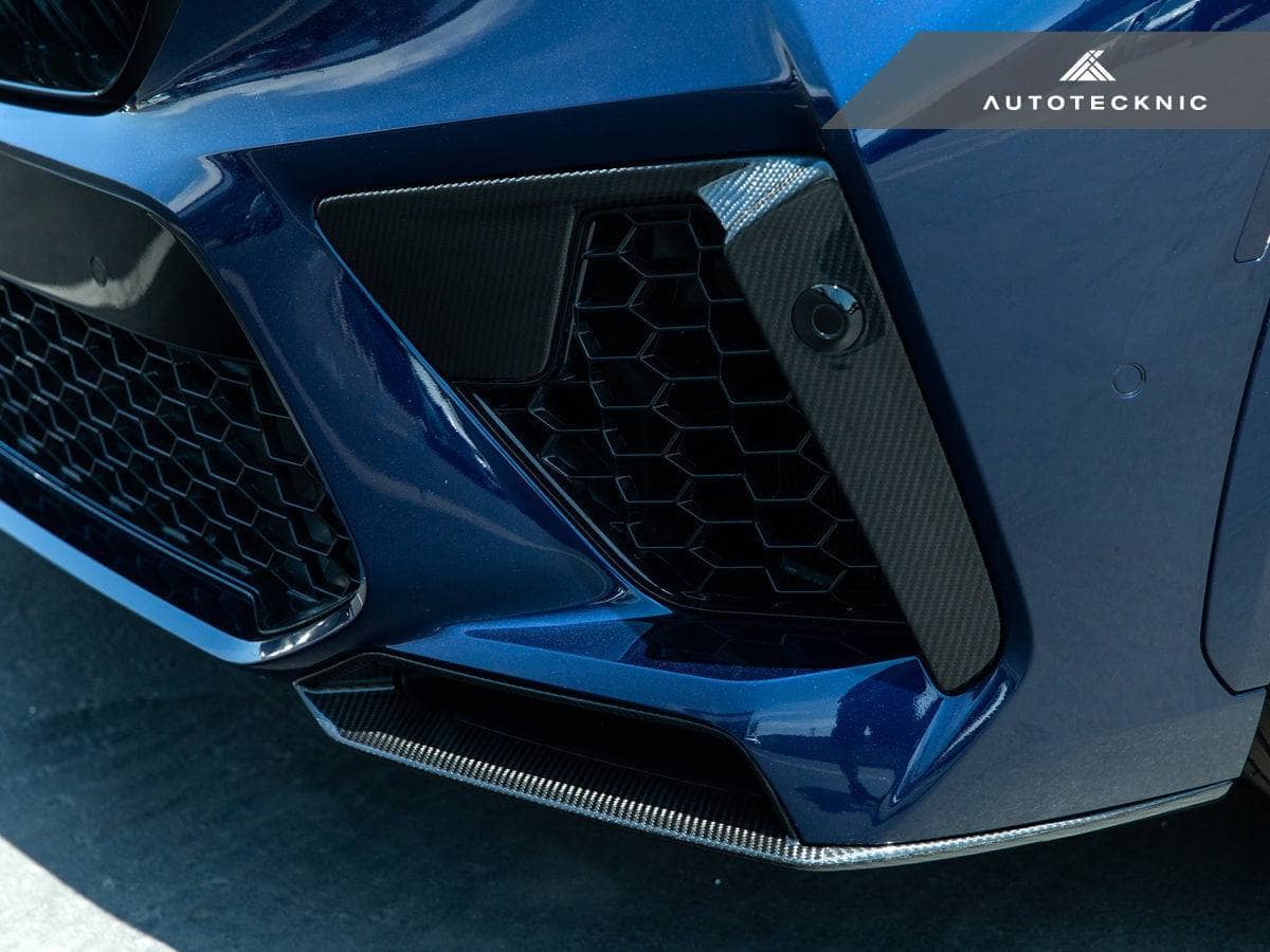 Kies-Motorsports AutoTecknic USA AutoTecknic Performance Dry Carbon Bumper Trim Set - F95 X5M