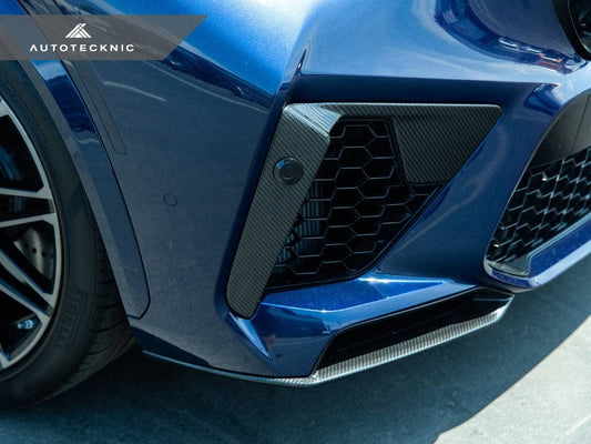 Kies-Motorsports AutoTecknic USA AutoTecknic Performance Dry Carbon Bumper Trim Set - F95 X5M