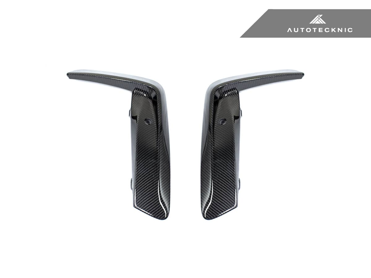 Kies-Motorsports AutoTecknic USA AutoTecknic Performance Dry Carbon Bumper Trim Set - F9X M8