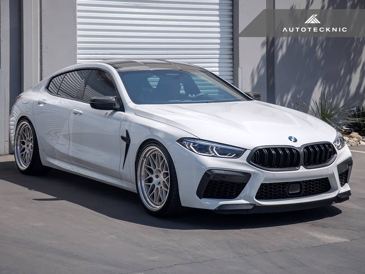 Kies-Motorsports AutoTecknic USA AutoTecknic Performance Dry Carbon Bumper Trim Set - F9X M8