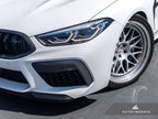Kies-Motorsports AutoTecknic USA AutoTecknic Performance Dry Carbon Bumper Trim Set - F9X M8