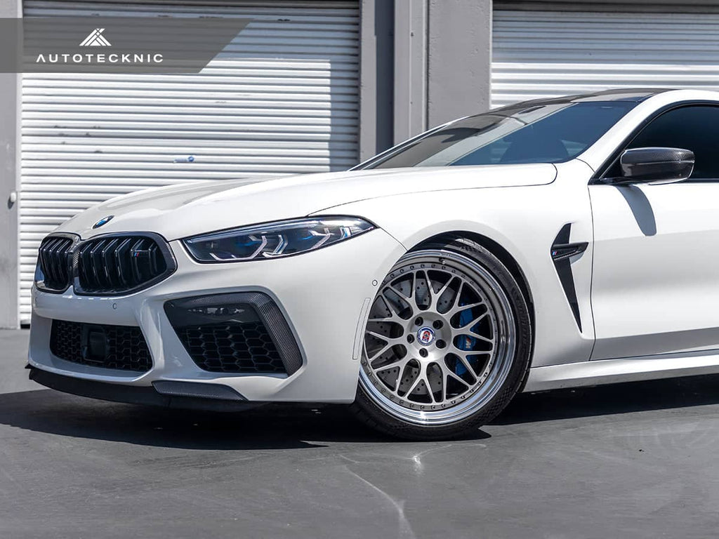 Kies-Motorsports AutoTecknic USA AutoTecknic Performance Dry Carbon Bumper Trim Set - F9X M8