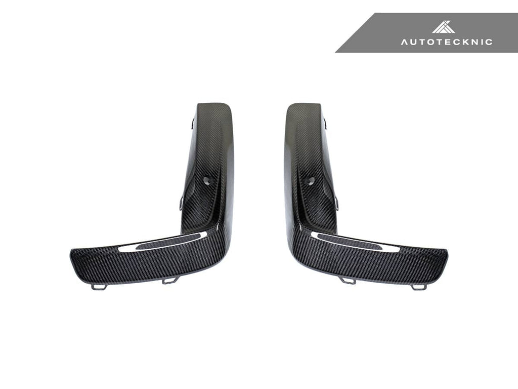 Kies-Motorsports AutoTecknic USA AutoTecknic Performance Dry Carbon Bumper Trim Set - F9X M8