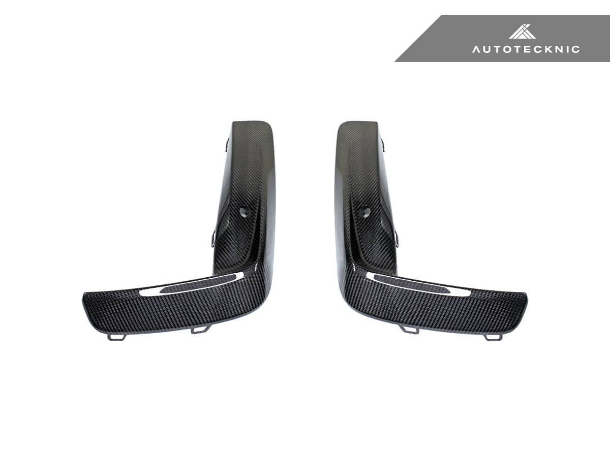 Kies-Motorsports AutoTecknic USA AutoTecknic Performance Dry Carbon Bumper Trim Set - F9X M8