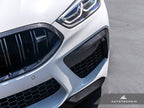 Kies-Motorsports AutoTecknic USA AutoTecknic Performance Dry Carbon Bumper Trim Set - F9X M8