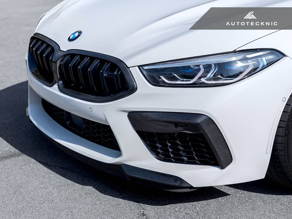 AutoTecknic Performance Dry Carbon Bumper Trim Set - BMW F9X M8 Secondary image