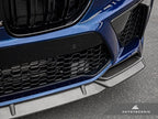 Kies-Motorsports AutoTecknic USA AutoTecknic Performance Dry Carbon Front Lip Set - BMW F95 X5M