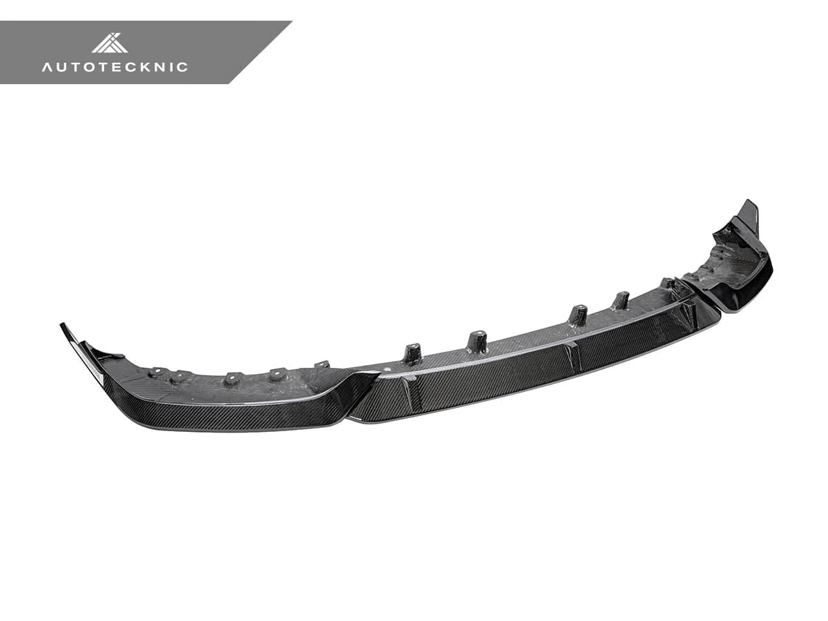 Kies-Motorsports AutoTecknic USA AutoTecknic Performance Dry Carbon Front Lip Set - BMW G06 X6 M-Sport