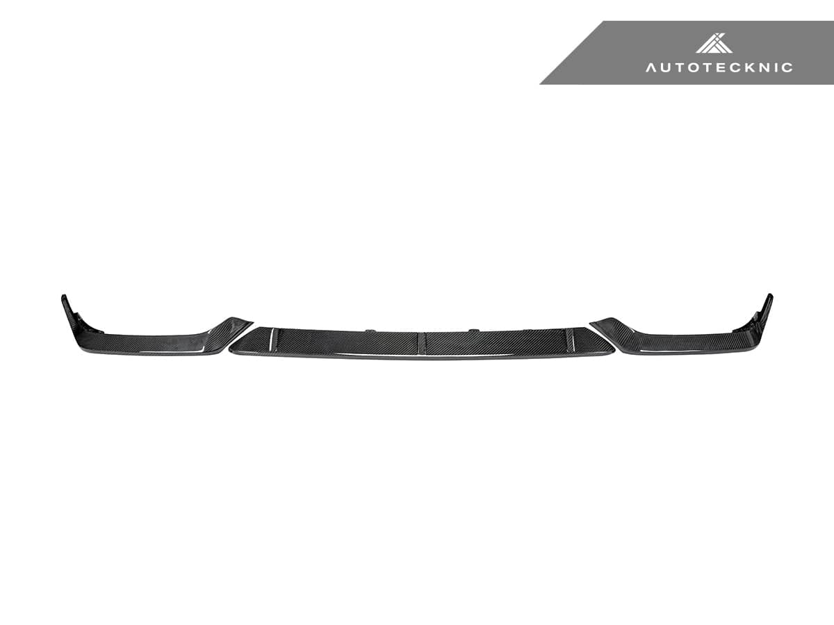 Kies-Motorsports AutoTecknic USA AutoTecknic Performance Dry Carbon Front Lip Set - BMW G06 X6 M-Sport