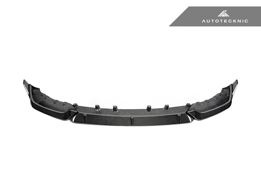 Kies-Motorsports AutoTecknic USA AutoTecknic Performance Dry Carbon Front Lip Set - BMW G06 X6 M-Sport