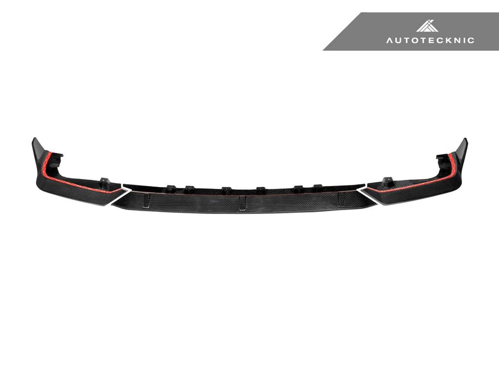 Kies-Motorsports AutoTecknic USA AutoTecknic Performance Dry Carbon Front Lip Set - F95 X5M