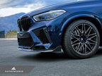 Kies-Motorsports AutoTecknic USA AutoTecknic Performance Dry Carbon Front Lip Set - F95 X5M