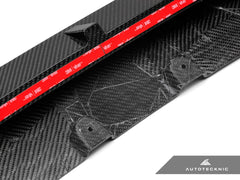 Kies-Motorsports AutoTecknic USA AutoTecknic Performance Dry Carbon Front Lip Set - F95 X5M