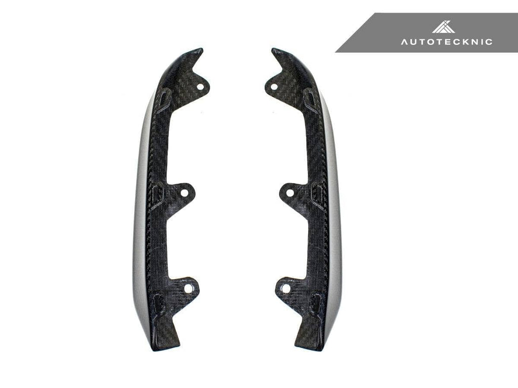 Kies-Motorsports AutoTecknic USA AutoTecknic Performance Dry Carbon Splitter Set - F9X M8
