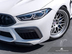 Kies-Motorsports AutoTecknic USA AutoTecknic Performance Dry Carbon Splitter Set - F9X M8