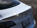 Kies-Motorsports AutoTecknic USA AutoTecknic Performance Dry Carbon Trunk Spoiler - Tesla Model 3