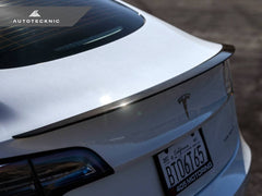Kies-Motorsports AutoTecknic USA AutoTecknic Performance Dry Carbon Trunk Spoiler - Tesla Model 3