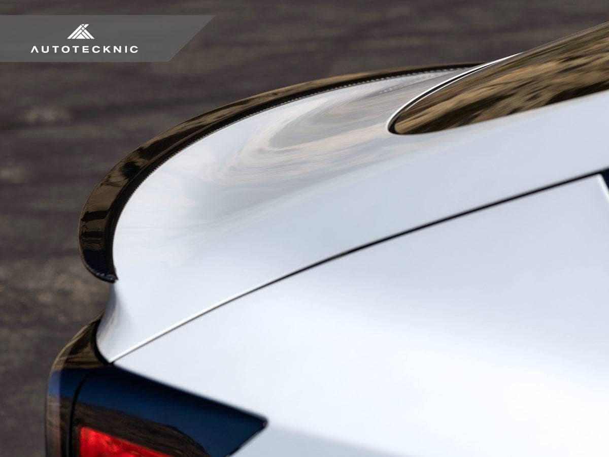 Kies-Motorsports AutoTecknic USA AutoTecknic Performance Dry Carbon Trunk Spoiler - Tesla Model 3