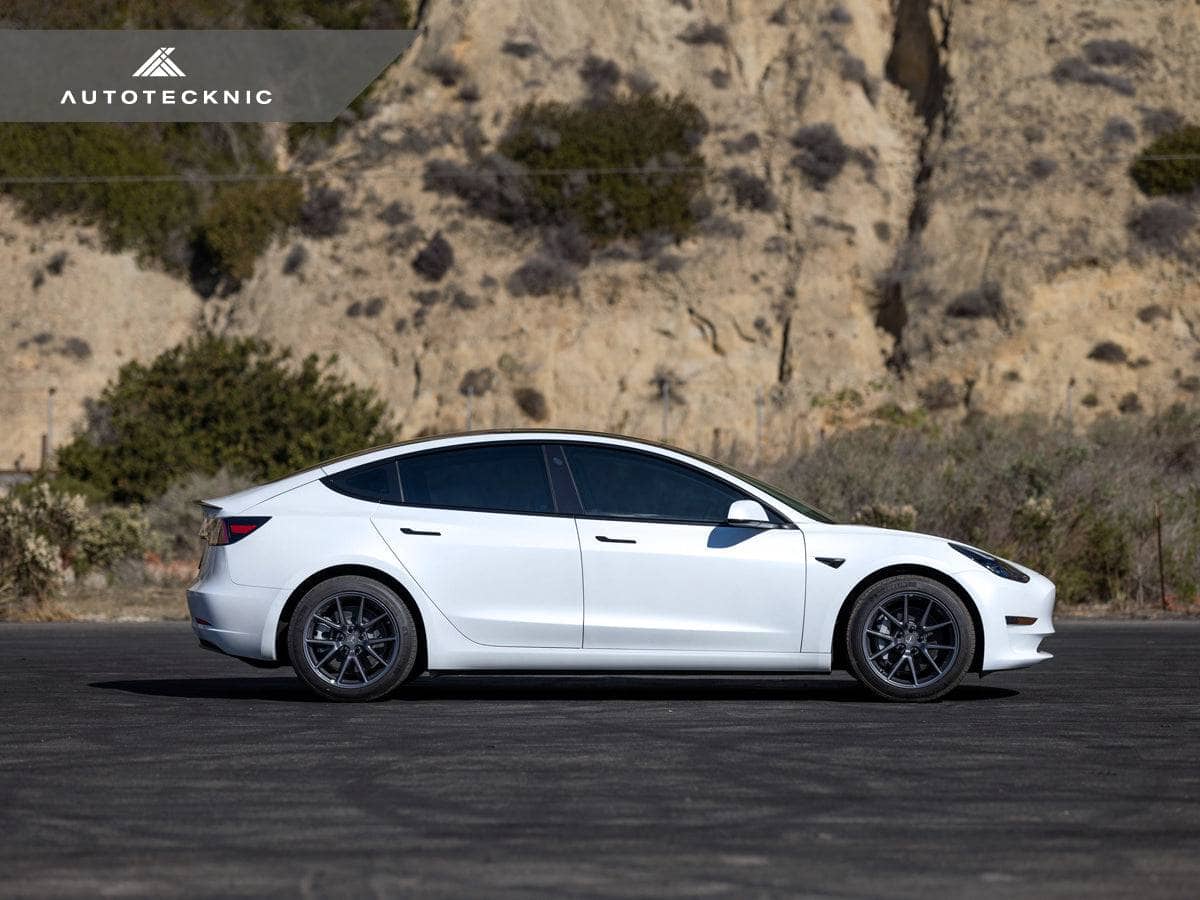 Kies-Motorsports AutoTecknic USA AutoTecknic Performance Dry Carbon Trunk Spoiler - Tesla Model 3
