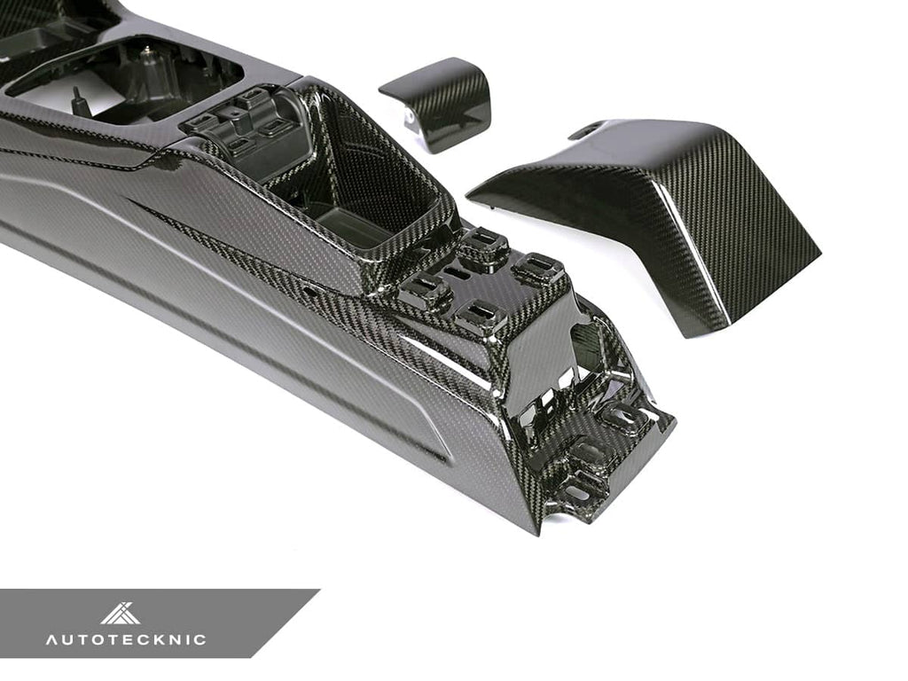 Kies-Motorsports AutoTecknic USA AutoTecknic Pre-Preg Carbon CSL Center Console - BMW G8X M2 / M3 / M4 (Automatic)