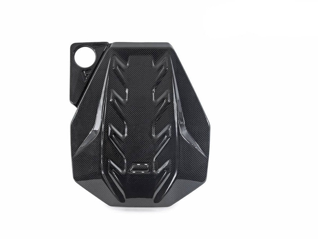 Kies-Motorsports AutoTecknic USA AutoTecknic Pre-Preg Carbon Engine Cover - BMW G90/ G99 M5 Gloss Finish