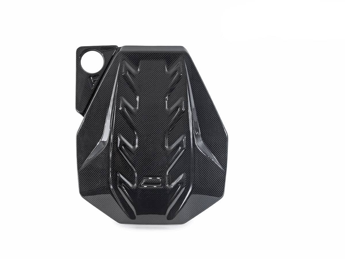 Kies-Motorsports AutoTecknic USA AutoTecknic Pre-Preg Carbon Engine Cover - BMW G90/ G99 M5 Gloss Finish