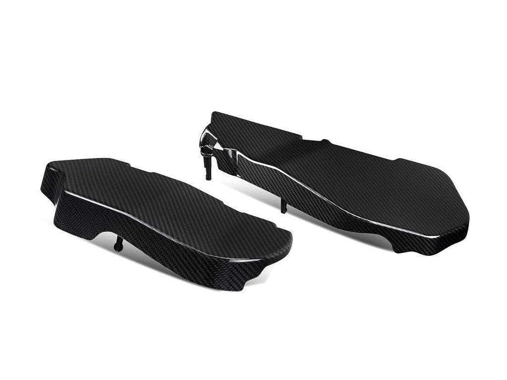 Kies-Motorsports AutoTecknic USA AutoTecknic Pre-Preg Carbon Engine Cover Extension Set - BMW G90/ G99 M5 Gloss Finish