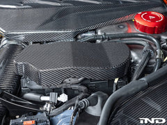 Kies-Motorsports AutoTecknic USA AutoTecknic Pre-Preg Carbon Engine Cover Extension Set - G90/ G99 M5