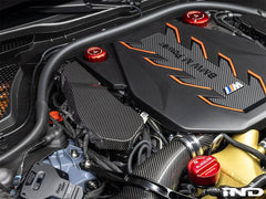 Kies-Motorsports AutoTecknic USA AutoTecknic Pre-Preg Carbon Engine Cover Extension Set - G90/ G99 M5