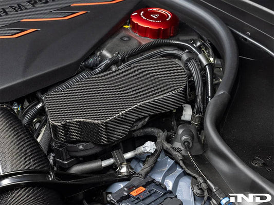 Kies-Motorsports AutoTecknic USA AutoTecknic Pre-Preg Carbon Engine Cover Extension Set - G90/ G99 M5