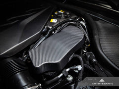 Kies-Motorsports AutoTecknic USA AutoTecknic Pre-Preg Carbon Engine Cover Extension Set - G90/ G99 M5