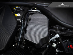 Kies-Motorsports AutoTecknic USA AutoTecknic Pre-Preg Carbon Engine Cover Extension Set - G90/ G99 M5