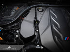 Kies-Motorsports AutoTecknic USA AutoTecknic Pre-Preg Carbon Engine Cover Extension Set - G90/ G99 M5 Satin Finish